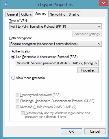 VPN Error 850 on Windows